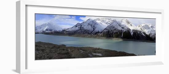 Mueller Glacier at the Head of the Kea Point Track, Mt. Cook National Park, New Zealand-Paul Dymond-Framed Photographic Print