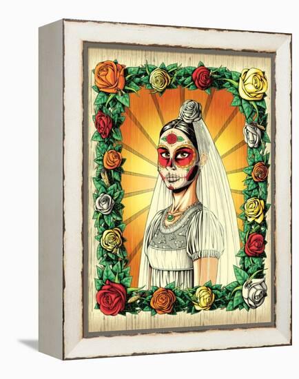 Muerta Bride-Nicholas Ivins-Framed Stretched Canvas