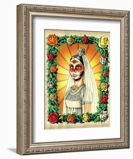 Muerta Bride-Nicholas Ivins-Framed Premium Giclee Print