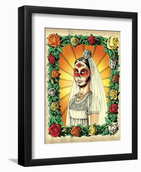 Muerta Bride-Nicholas Ivins-Framed Premium Giclee Print