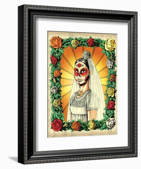 Muerta Bride-Nicholas Ivins-Framed Premium Giclee Print