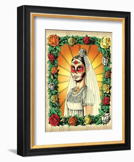 Muerta Bride-Nicholas Ivins-Framed Premium Giclee Print