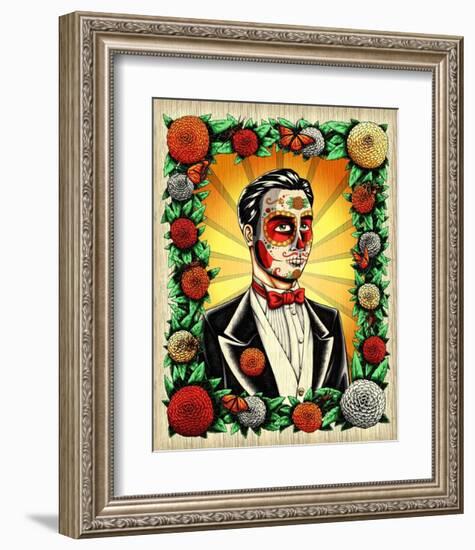 Muerto Groom-Nicholas Ivins-Framed Art Print