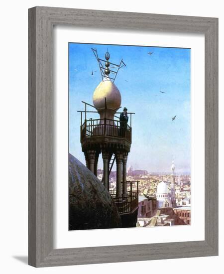 Muezzin Calling, 1878-Jean Leon Gerome-Framed Giclee Print