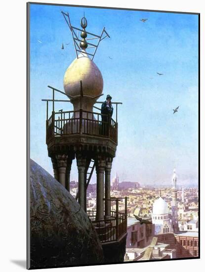 Muezzin Calling, 1878-Jean Leon Gerome-Mounted Giclee Print