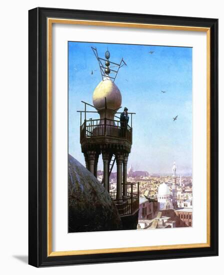 Muezzin Calling, 1878-Jean Leon Gerome-Framed Giclee Print