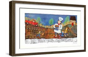 Muffin Man-Barbara Olsen-Framed Art Print