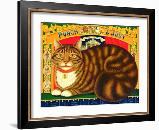 Muffin, the Covent Garden Cat, 1996-Frances Broomfield-Framed Giclee Print