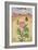 Mughal Miniature Painting Depicting a Peony with Birds of Paradise and Butterflies-Stapleton Collection-Framed Giclee Print