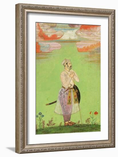 Mughal Officer, C. 1650-null-Framed Giclee Print