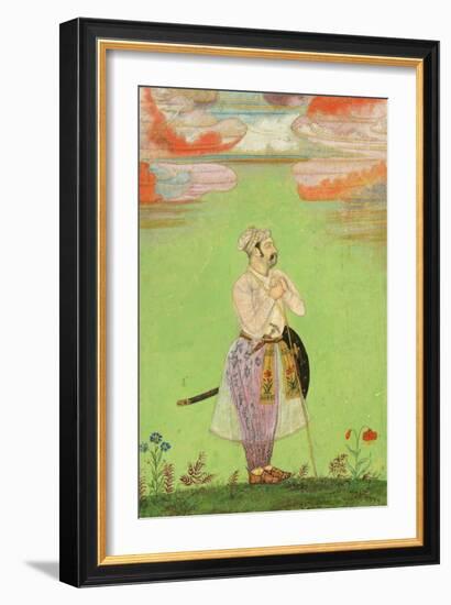 Mughal Officer, C. 1650-null-Framed Giclee Print