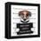 Mugshot Dog-Javier Brosch-Framed Premier Image Canvas