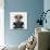 Mugshot Dog-Javier Brosch-Giclee Print displayed on a wall