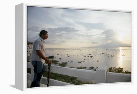 Muhammad Ali (1942-)-null-Framed Premier Image Canvas