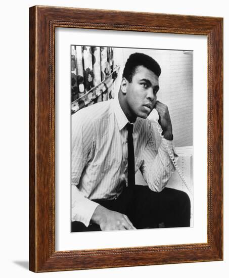 Muhammad Ali (1942-)-null-Framed Giclee Print