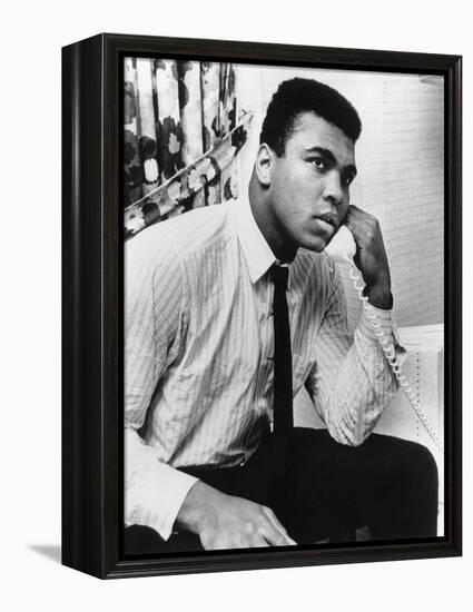Muhammad Ali (1942-)-null-Framed Premier Image Canvas