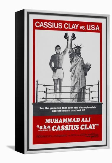 Muhammad Ali A.K.A. Cassius Clay-null-Framed Stretched Canvas