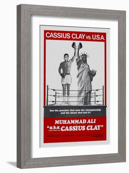 Muhammad Ali A.K.A. Cassius Clay-null-Framed Premium Giclee Print
