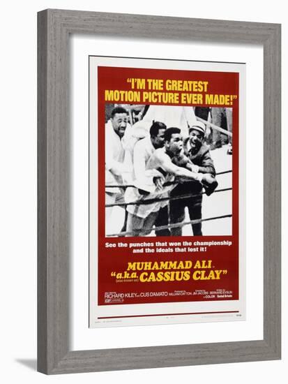 Muhammad Ali A.K.A. Cassius Clay-null-Framed Premium Giclee Print