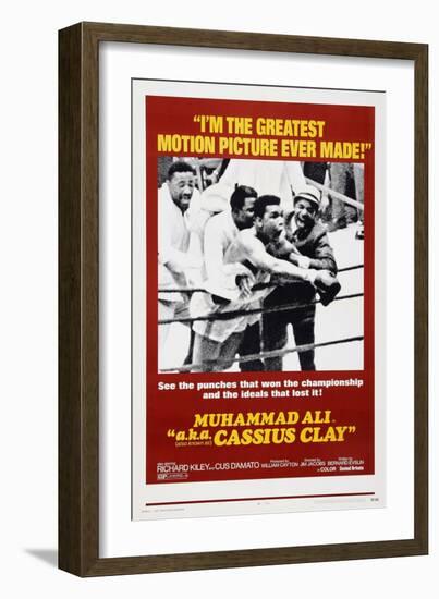 Muhammad Ali A.K.A. Cassius Clay-null-Framed Premium Giclee Print