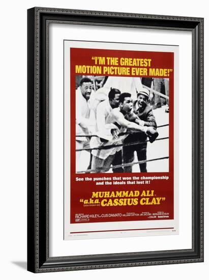 Muhammad Ali A.K.A. Cassius Clay-null-Framed Art Print