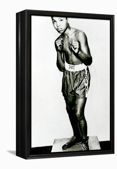 Muhammad Ali, Aged 12-null-Framed Premier Image Canvas