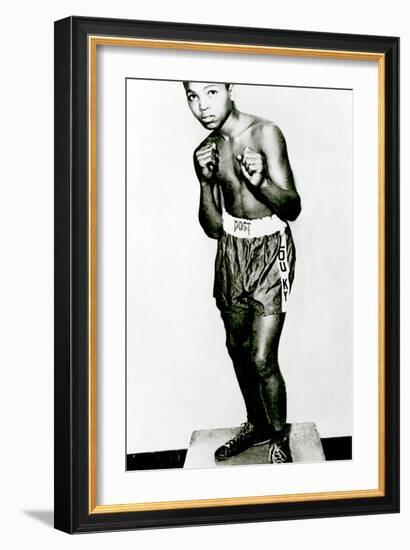 Muhammad Ali, Aged 12-null-Framed Photographic Print