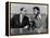 Muhammad Ali and Howard Cosell on WaBC Radio in 1965-null-Framed Stretched Canvas