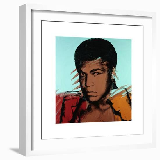 Muhammad Ali, c. 1977-Andy Warhol-Framed Giclee Print