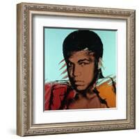 Muhammad Ali, c. 1977-Andy Warhol-Framed Art Print