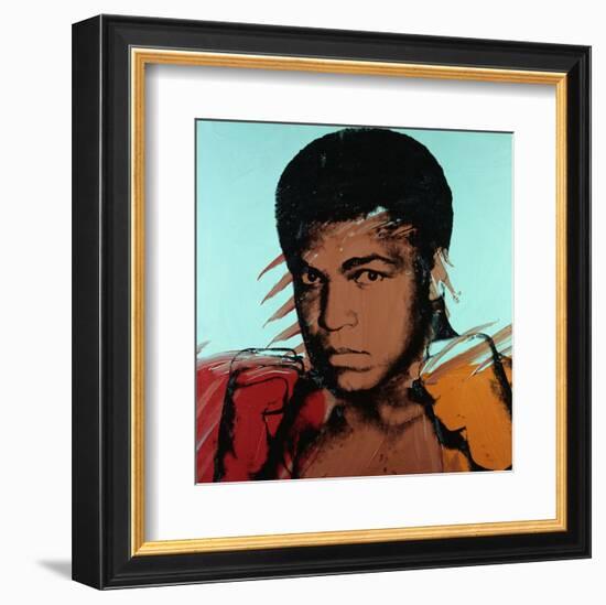 Muhammad Ali, c. 1977-Andy Warhol-Framed Art Print