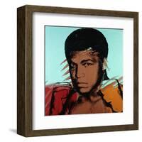 Muhammad Ali, c. 1977-Andy Warhol-Framed Art Print