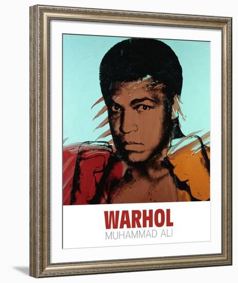 Muhammad Ali, c. 1977-Andy Warhol-Framed Art Print