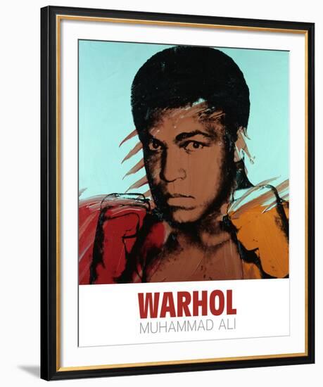 Muhammad Ali, c. 1977-Andy Warhol-Framed Art Print