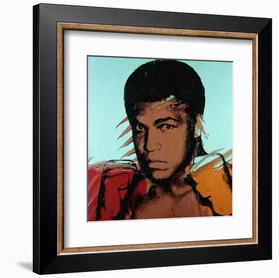 Muhammad Ali, c. 1977-Andy Warhol-Framed Giclee Print