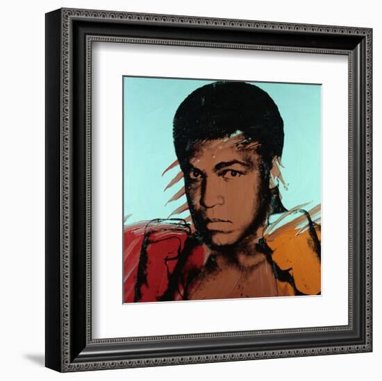 Muhammad Ali, c. 1977-Andy Warhol-Framed Giclee Print