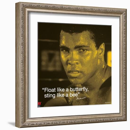 Muhammad Ali: Float Like a Butterfly-null-Framed Art Print