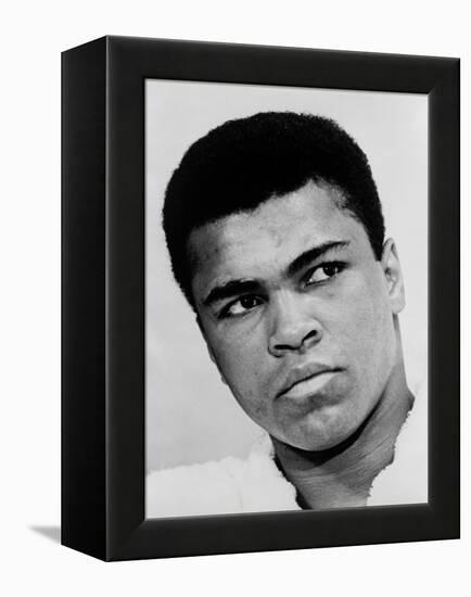 Muhammad Ali in 1967, the Year He Refused Induction into the U.S. Military-null-Framed Stretched Canvas