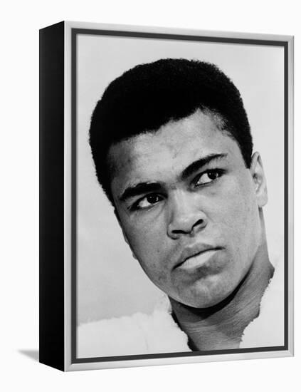 Muhammad Ali in 1967, the Year He Refused Induction into the U.S. Military-null-Framed Stretched Canvas