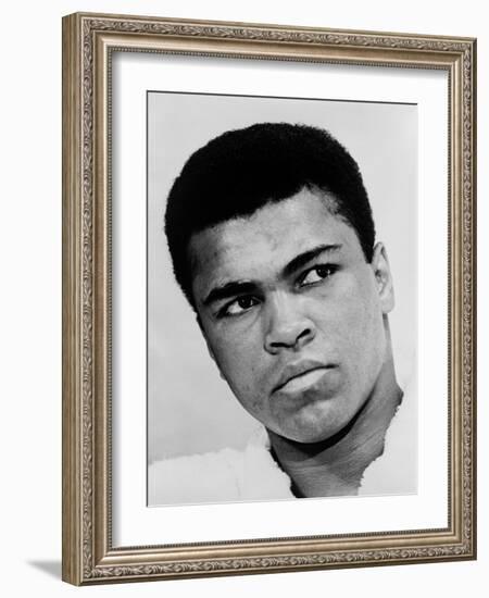 Muhammad Ali in 1967, the Year He Refused Induction into the U.S. Military-null-Framed Photo