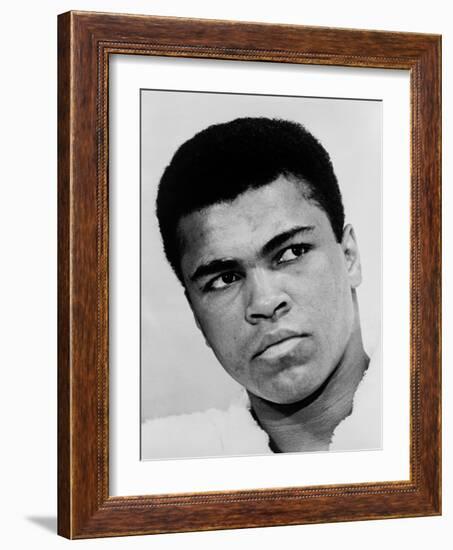 Muhammad Ali in 1967, the Year He Refused Induction into the U.S. Military-null-Framed Photo