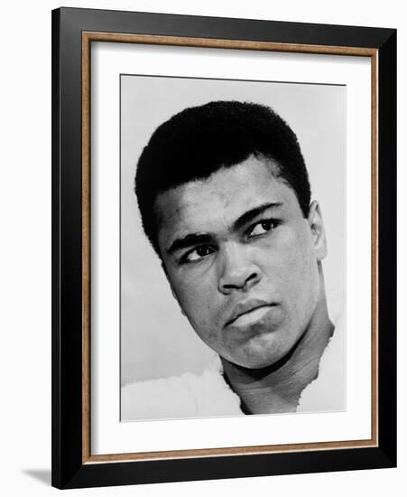 Muhammad Ali in 1967, the Year He Refused Induction into the U.S. Military-null-Framed Photo