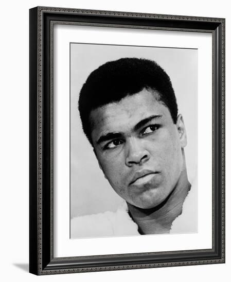 Muhammad Ali in 1967, the Year He Refused Induction into the U.S. Military-null-Framed Photo