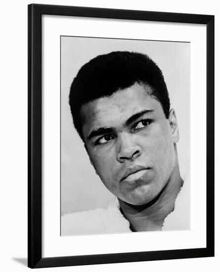 Muhammad Ali in 1967, the Year He Refused Induction into the U.S. Military-null-Framed Photo