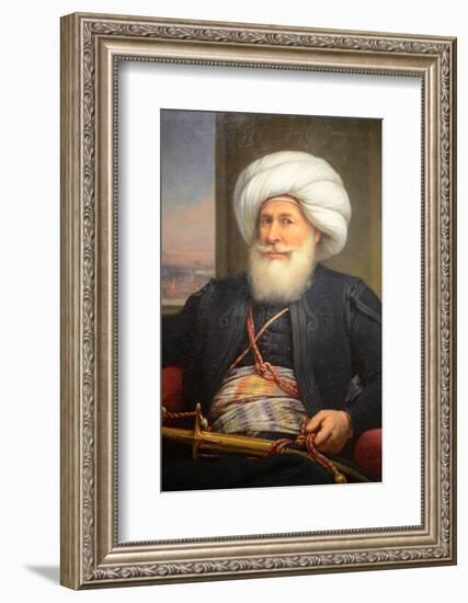 Muhammad Ali of Egypt (1769-1849) by Auguste Couder 1840-Chris Hellier-Framed Photographic Print