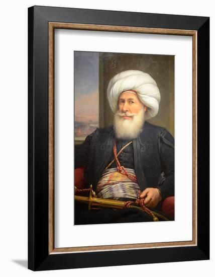 Muhammad Ali of Egypt (1769-1849) by Auguste Couder 1840-Chris Hellier-Framed Photographic Print