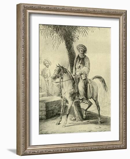 Muhammad Ali of Egypt --Horace Vernet-Framed Giclee Print