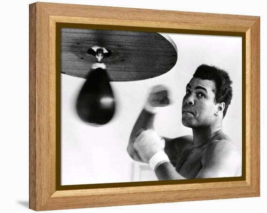 Muhammad Ali, The Greatest-Science Source-Framed Premier Image Canvas