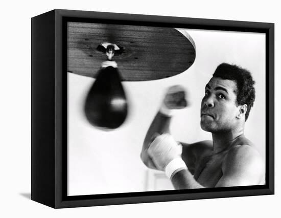 Muhammad Ali, The Greatest-Science Source-Framed Premier Image Canvas