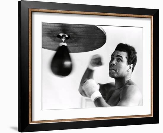 Muhammad Ali, The Greatest-Science Source-Framed Giclee Print